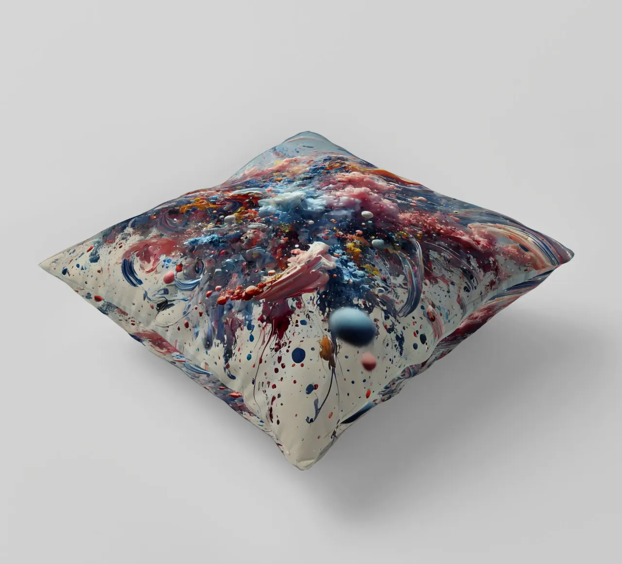 action splash abstract cuscino da abstrakt