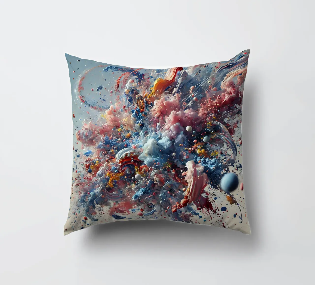 action splash abstract cuscino da abstrakt