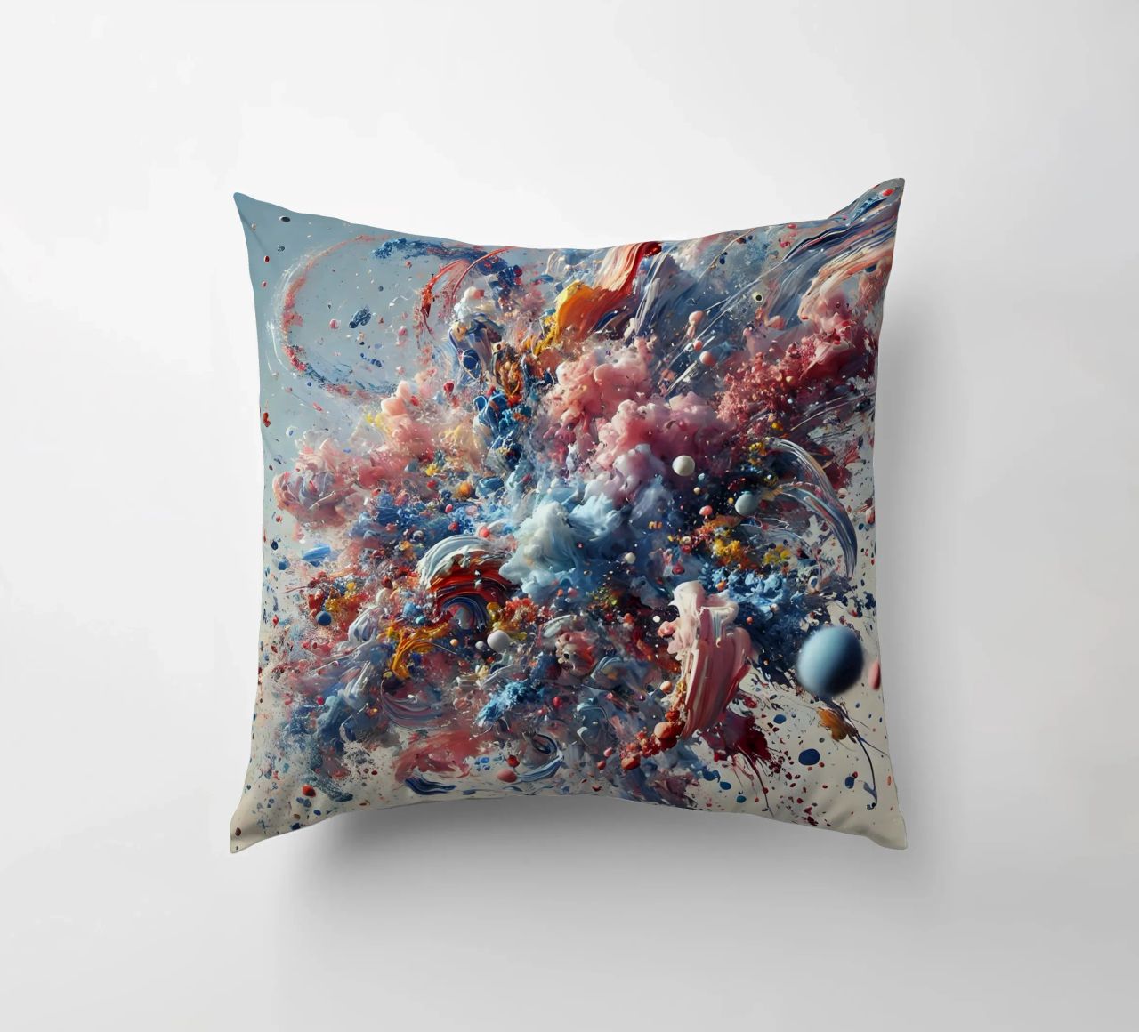 action splash abstract cuscino da abstrakt
