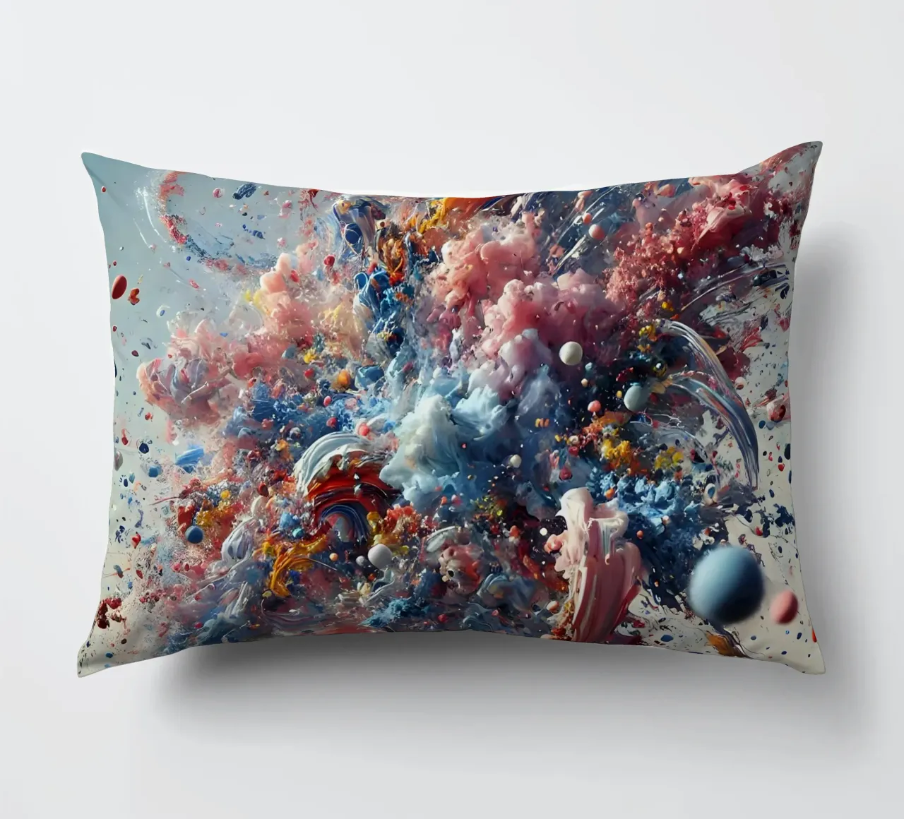 action splash abstract cuscino da abstrakt