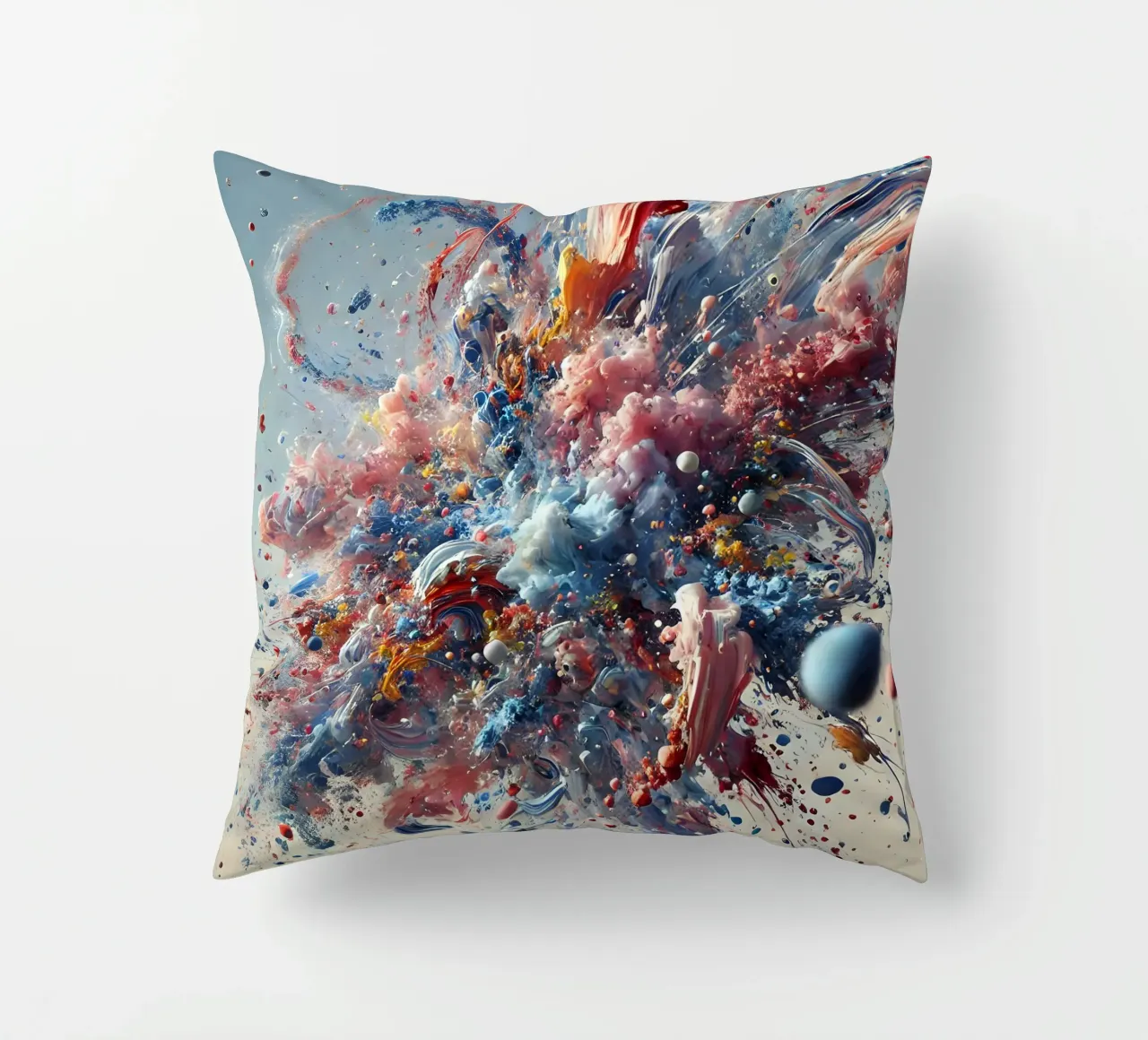 action splash abstract cuscino da abstrakt
