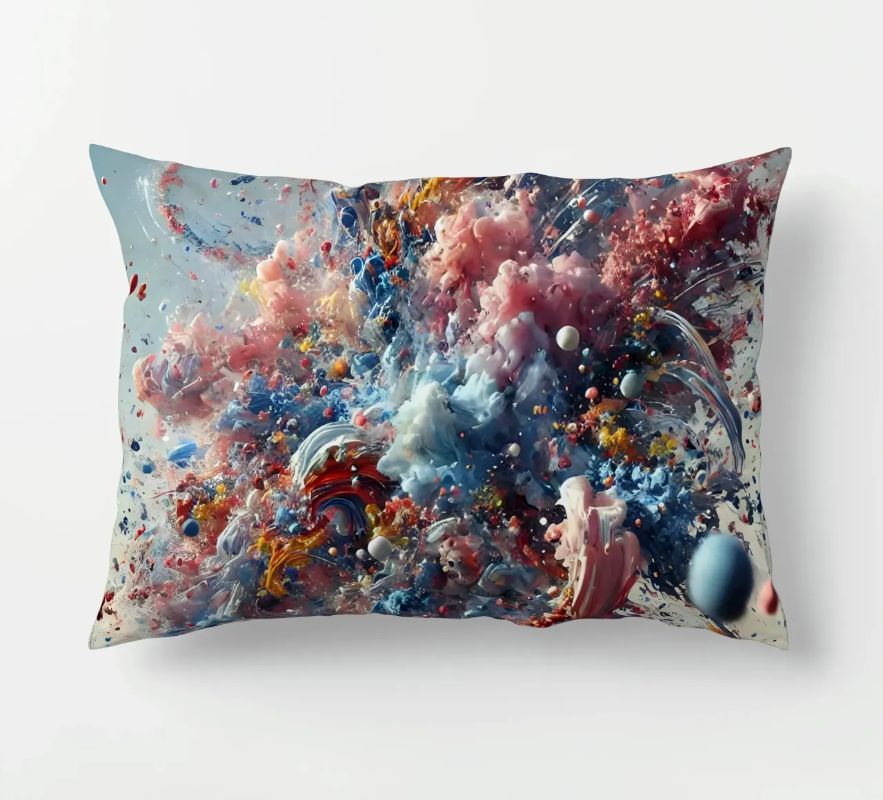 action splash abstract cuscino da abstrakt