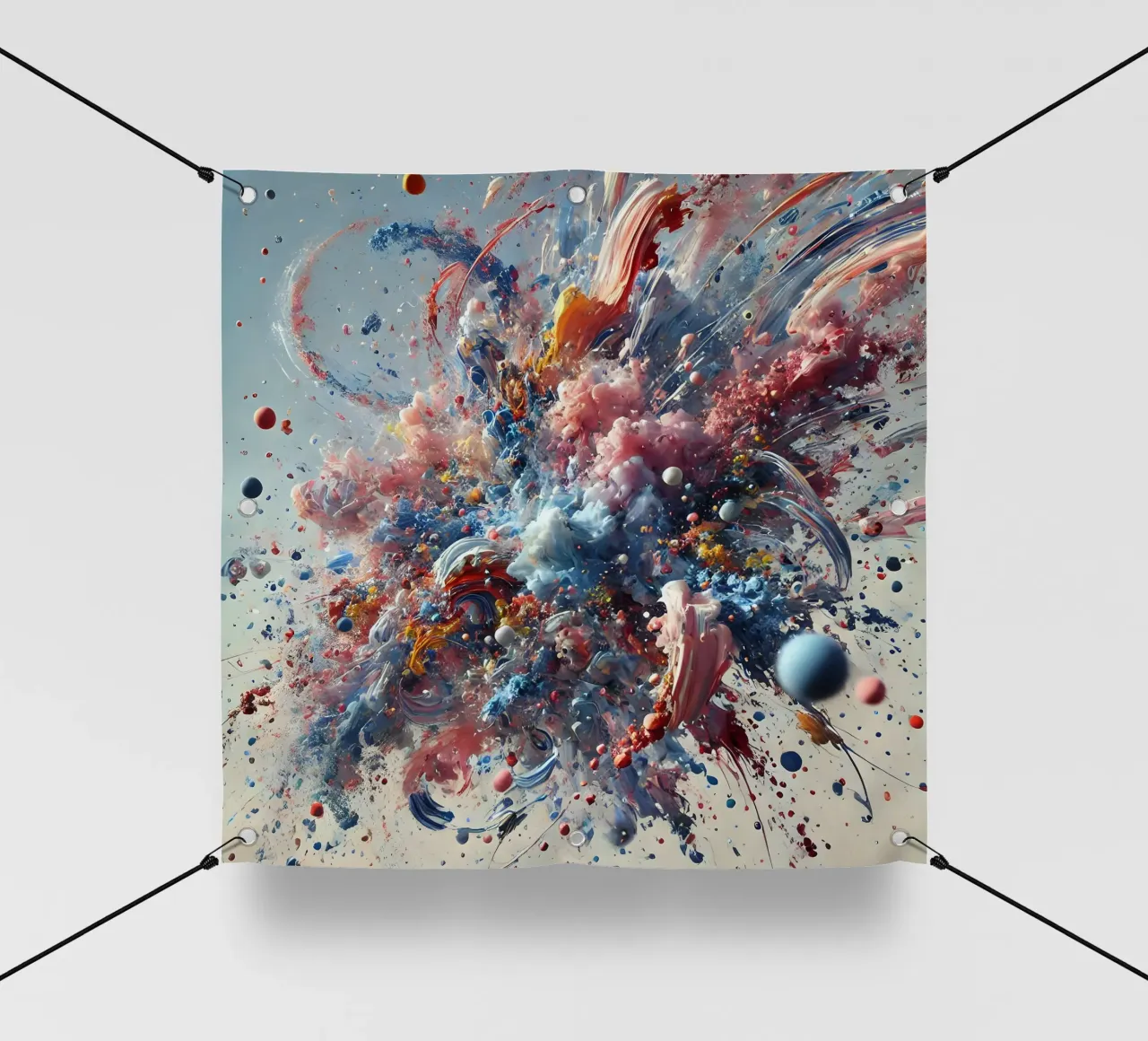 action splash abstract pvc cover by abstrakt