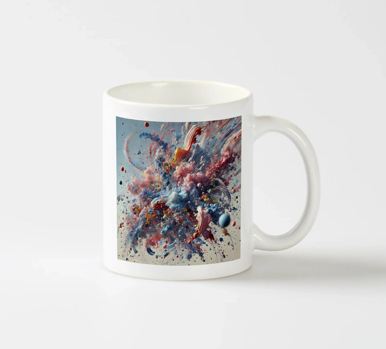 action splash abstract tazza in ceramica da abstrakt