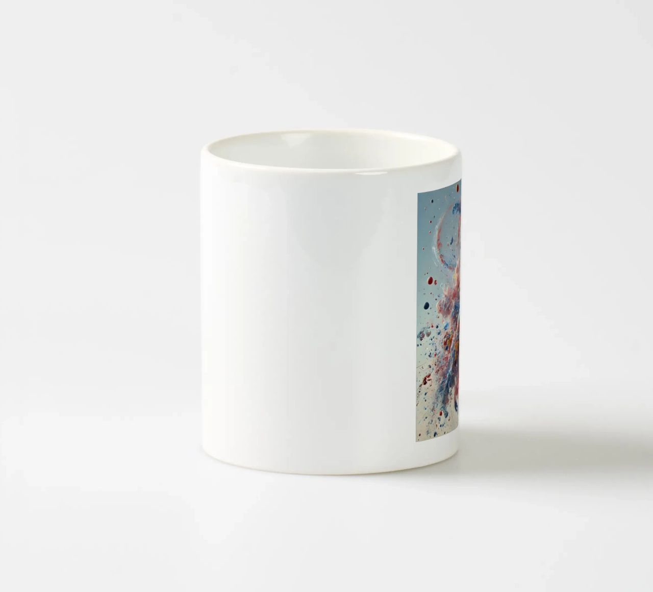 action splash abstract tazza in ceramica da abstrakt
