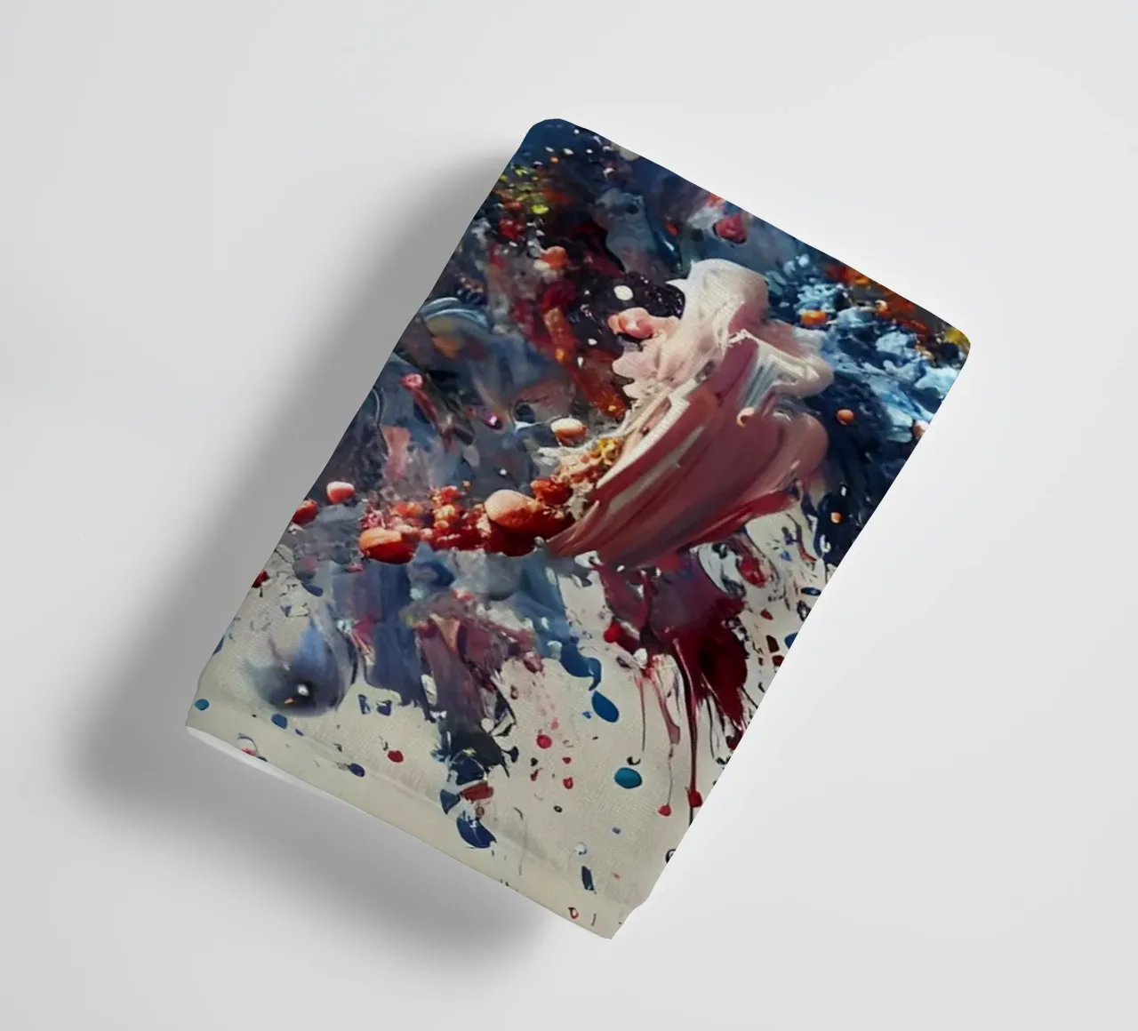 action splash abstract towel by abstrakt