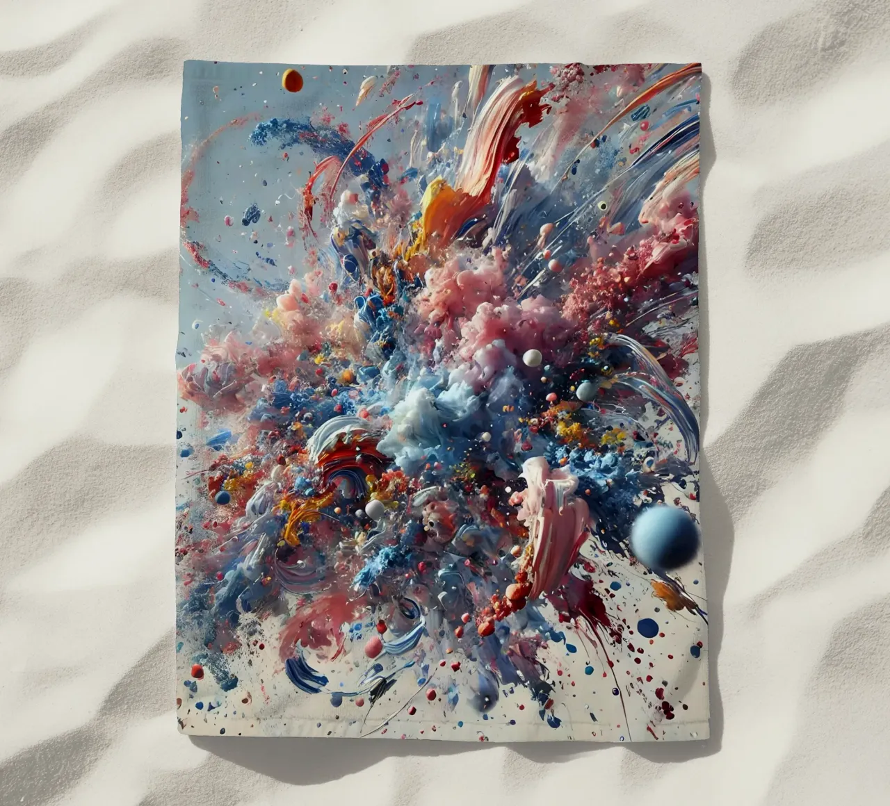 action splash abstract telo mare da abstrakt