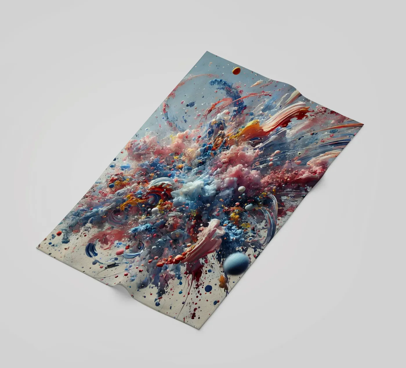 action splash abstract telo mare da abstrakt