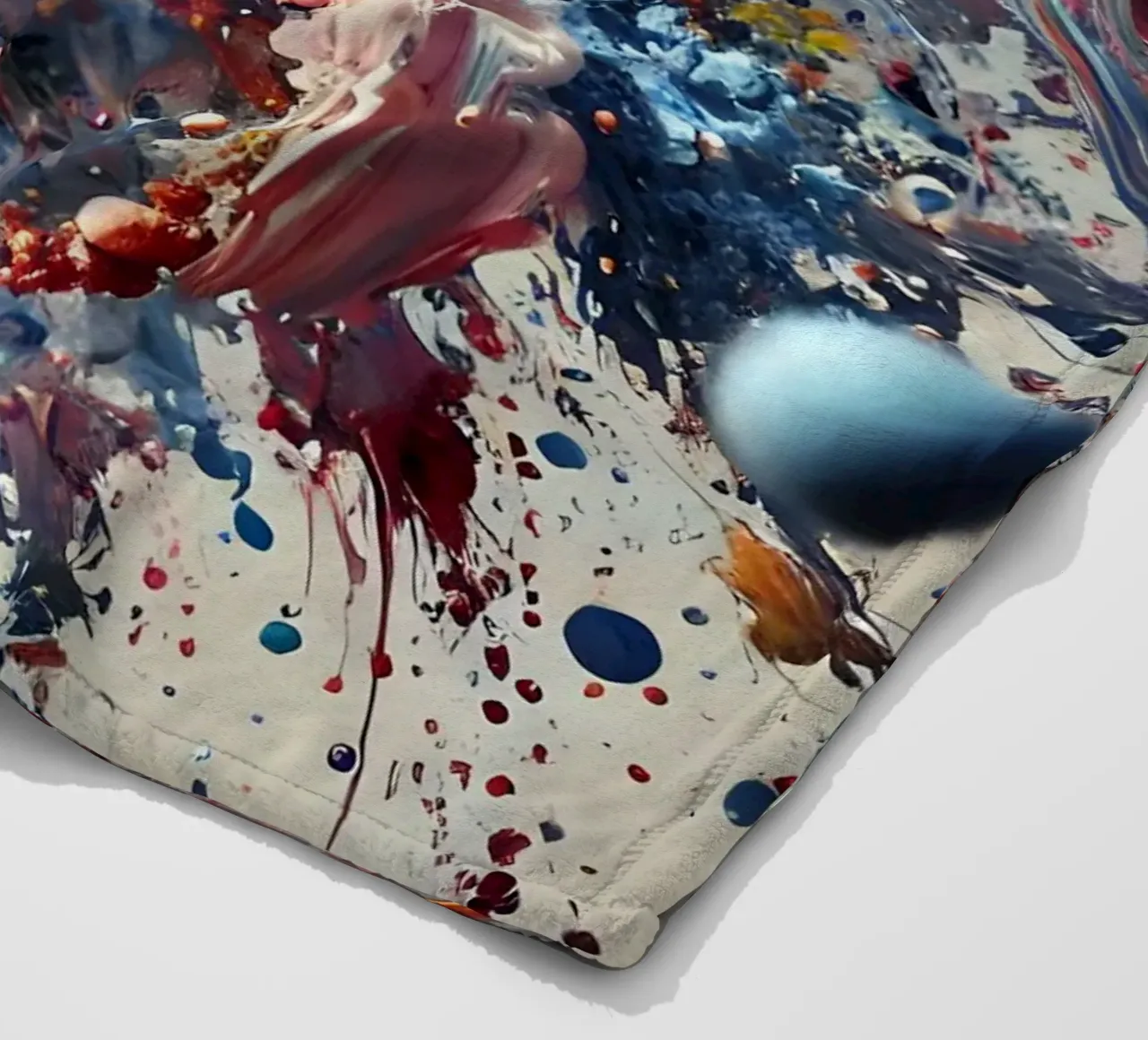 action splash abstract coperta in pile da abstrakt