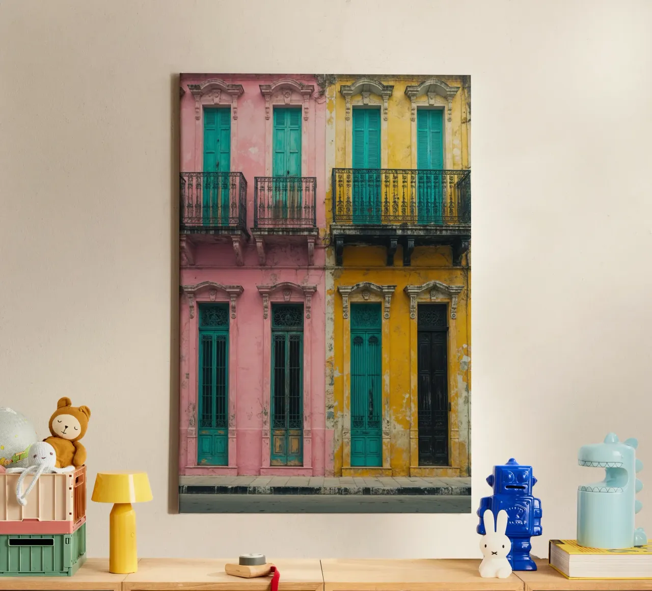 Havana’s Timeless Streets canvas by AlbertKlee