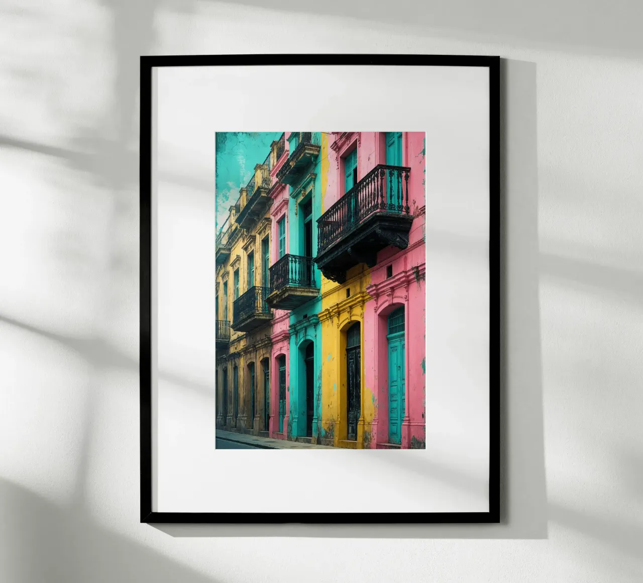 Charming Streets of Havana poster by AlbertKlee