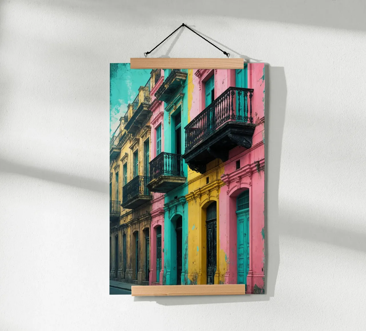 Charming Streets of Havana poster by AlbertKlee