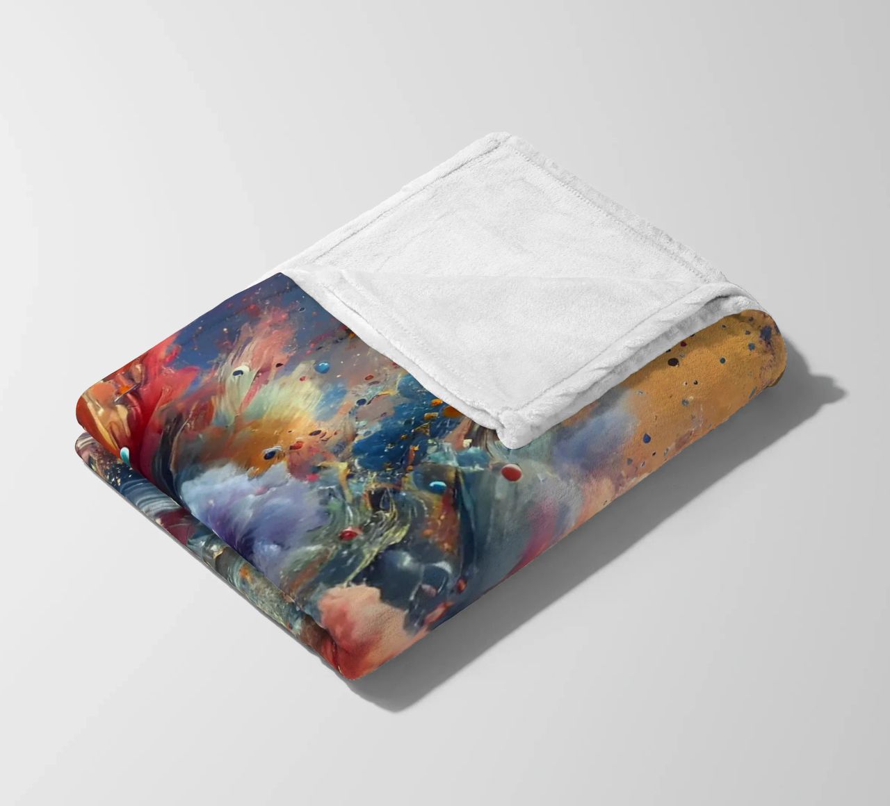 action splash abstract coperta in pile da abstrakt