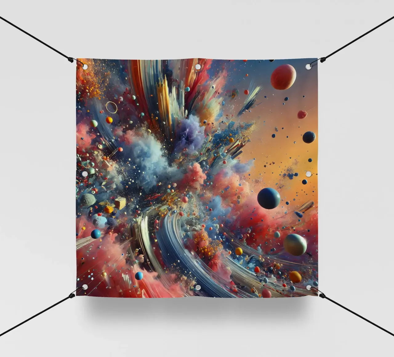 action splash abstract telo in pvc da abstrakt