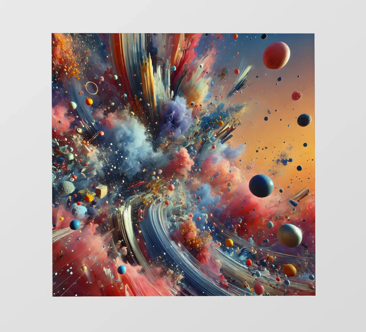 action splash abstract telo in pvc da abstrakt