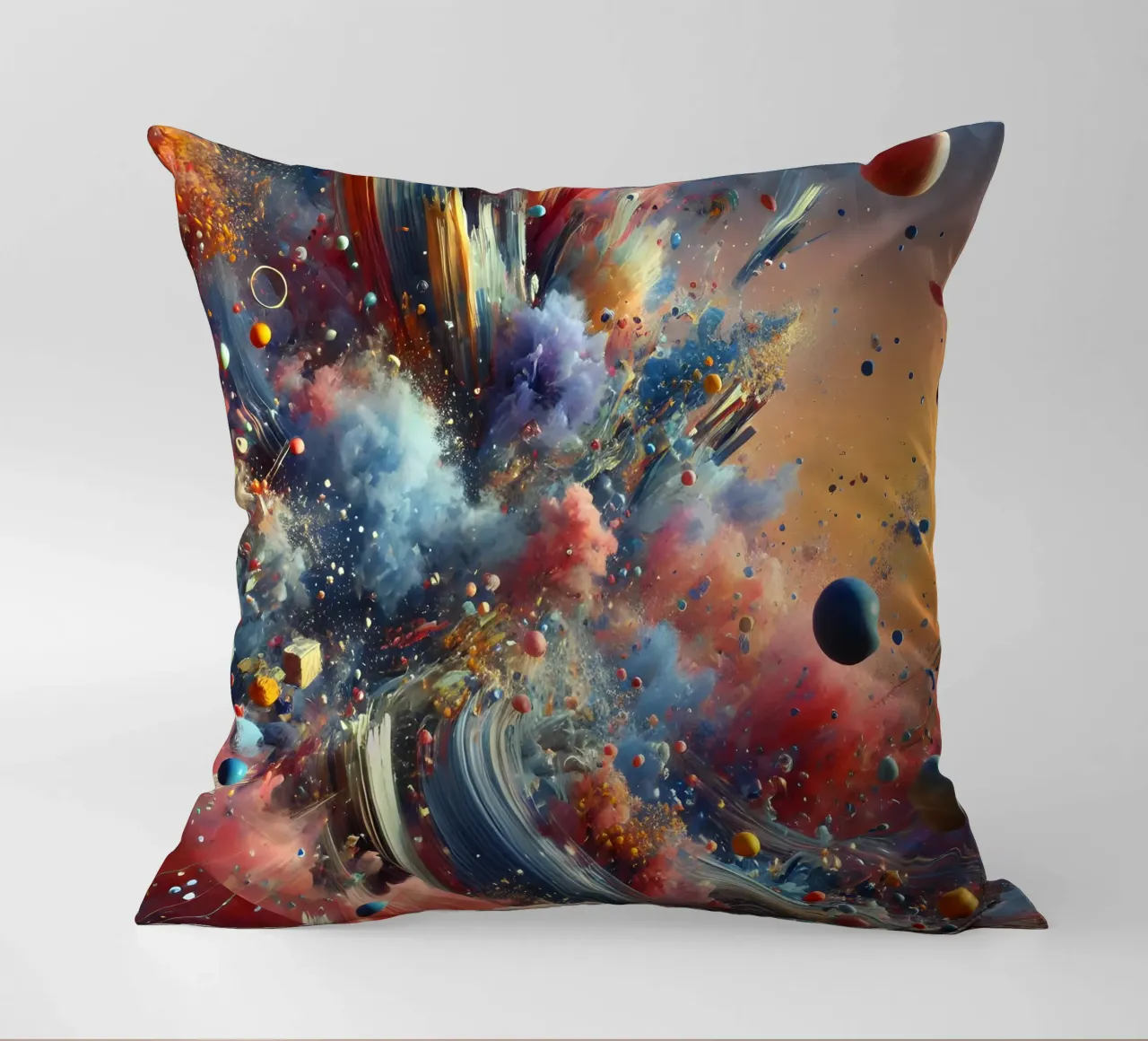 action splash abstract cuscino da abstrakt