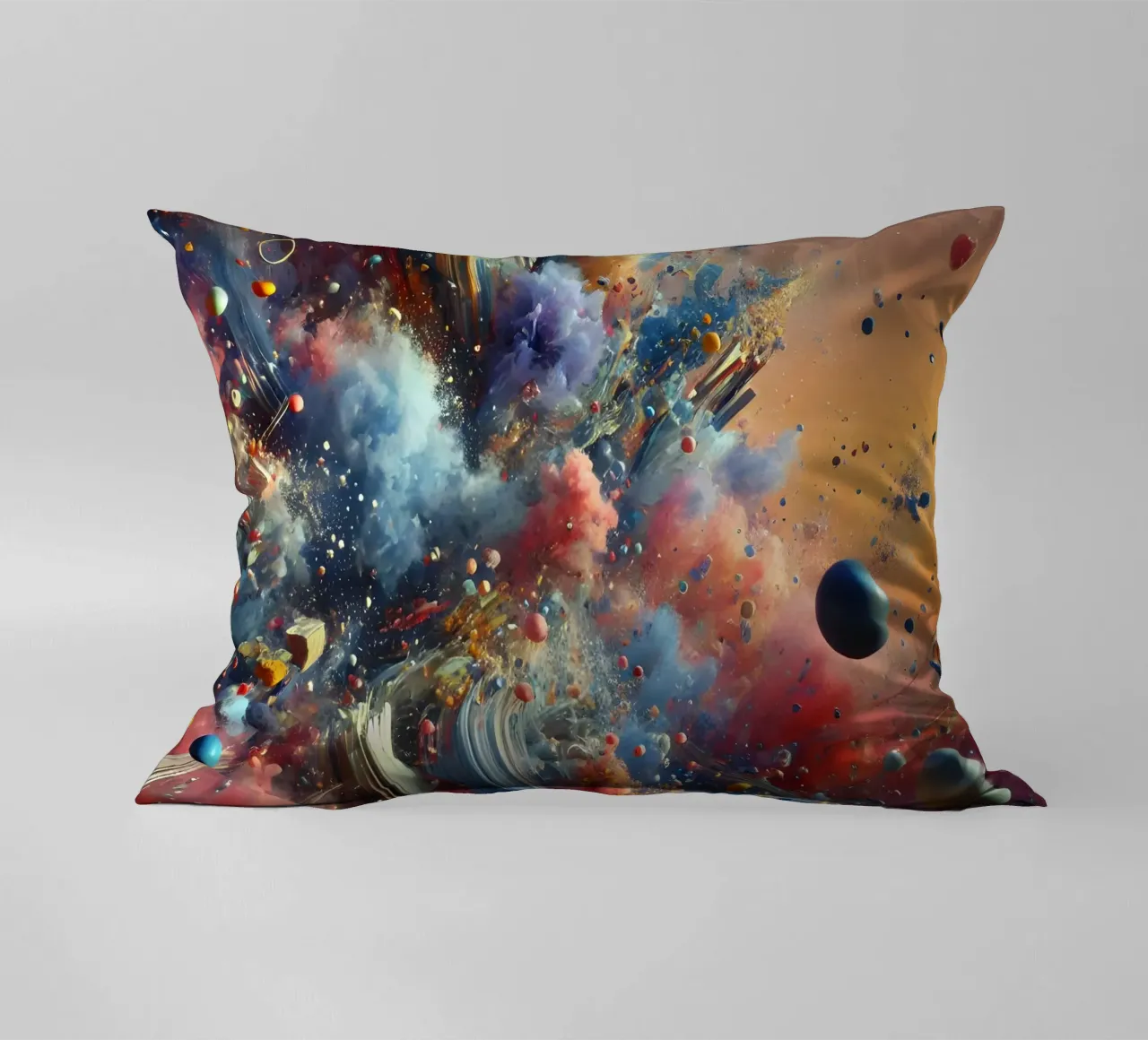 action splash abstract cuscino da abstrakt