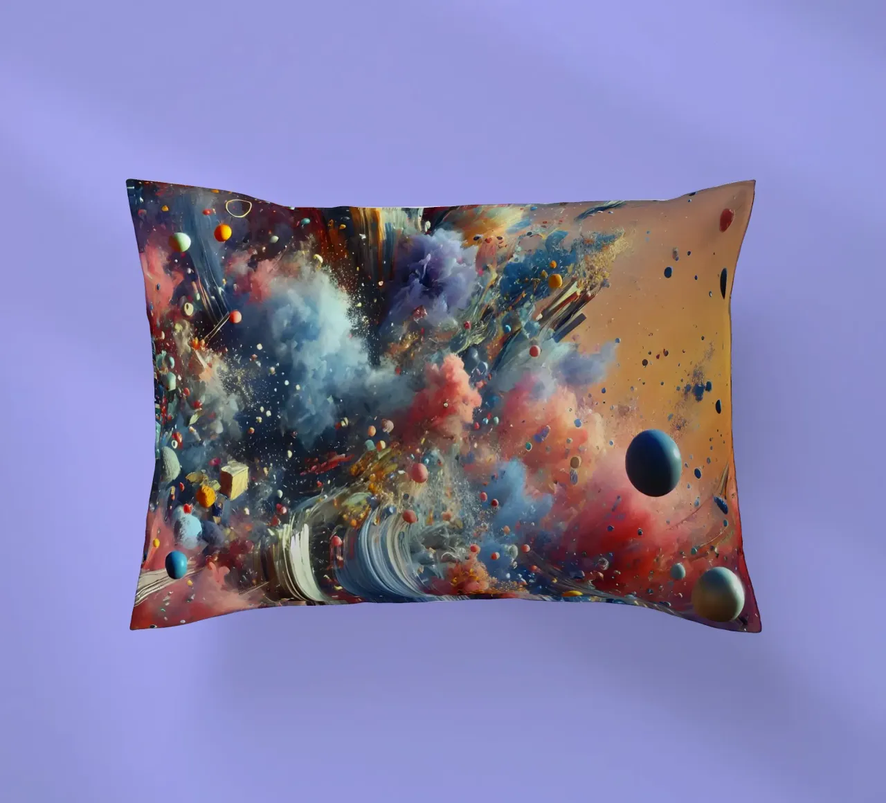 action splash abstract cuscino da abstrakt