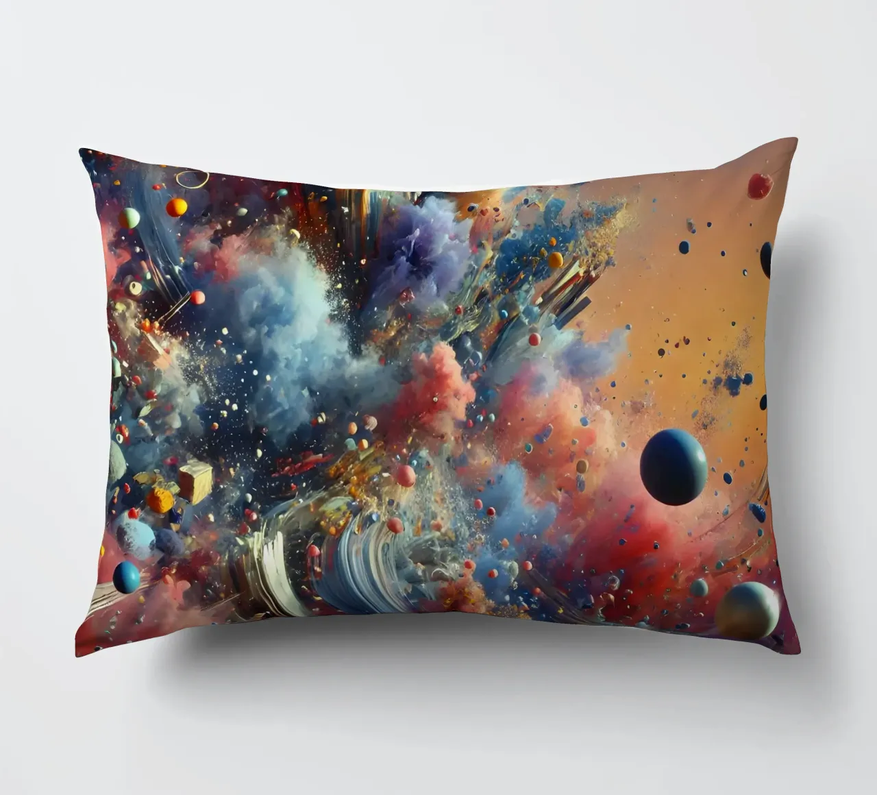 action splash abstract cuscino da abstrakt