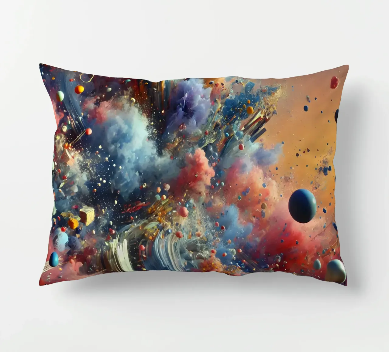 action splash abstract cuscino da abstrakt