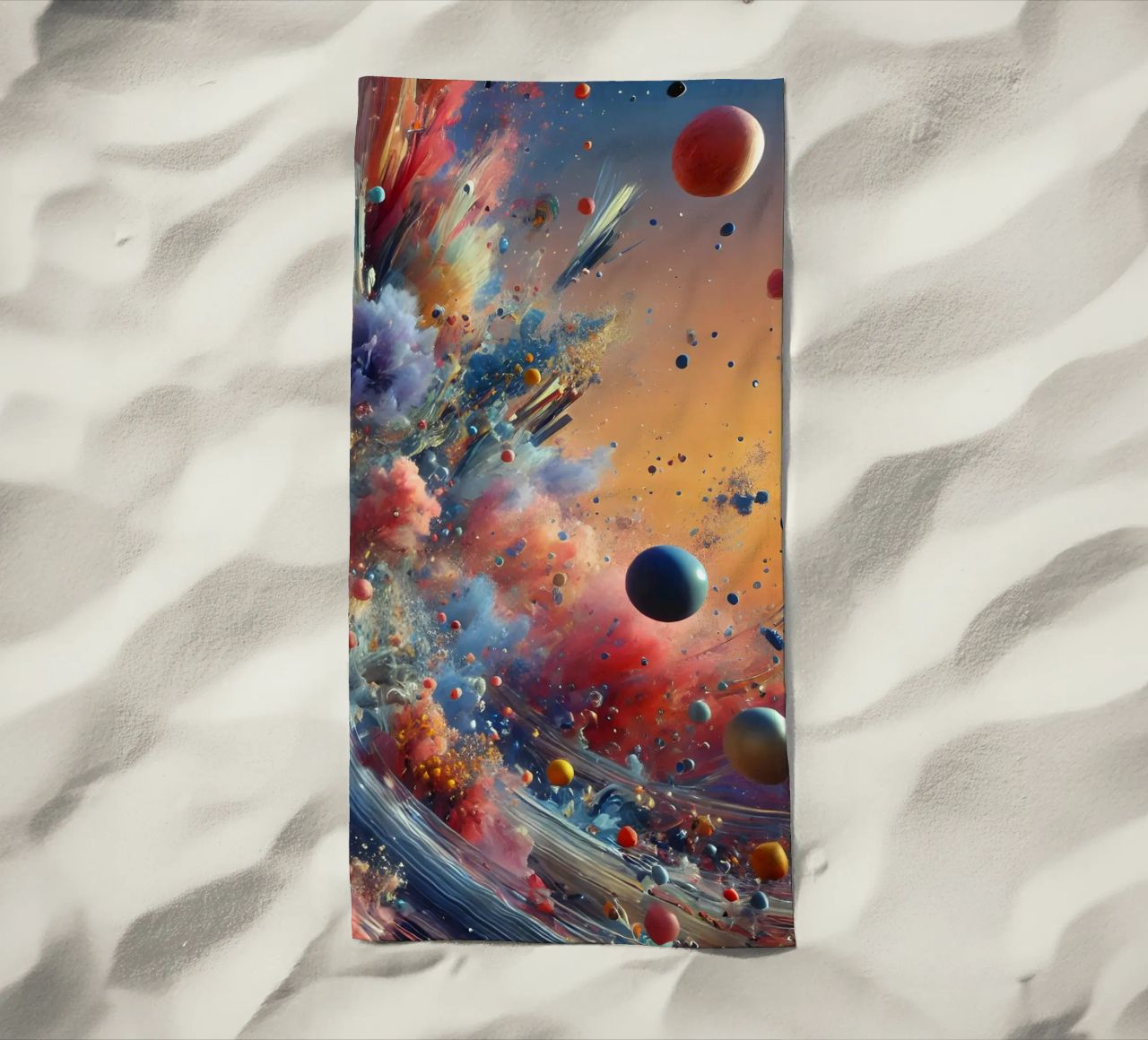 action splash abstract telo mare da abstrakt