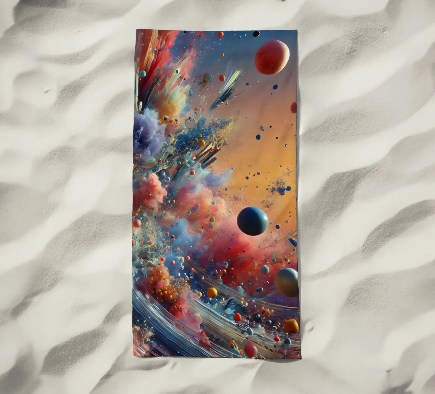 action splash abstract telo mare da abstrakt