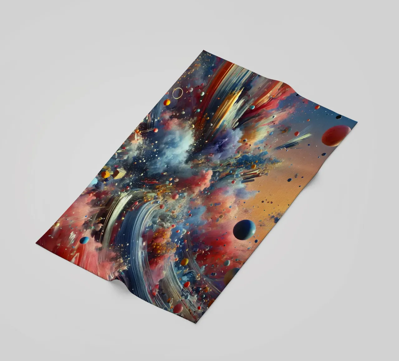 action splash abstract telo mare da abstrakt