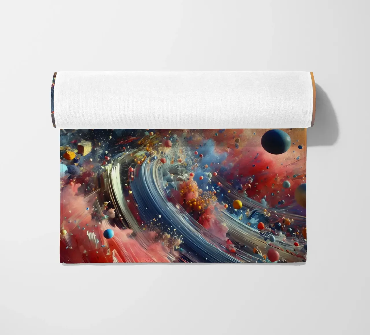 action splash abstract telo mare da abstrakt