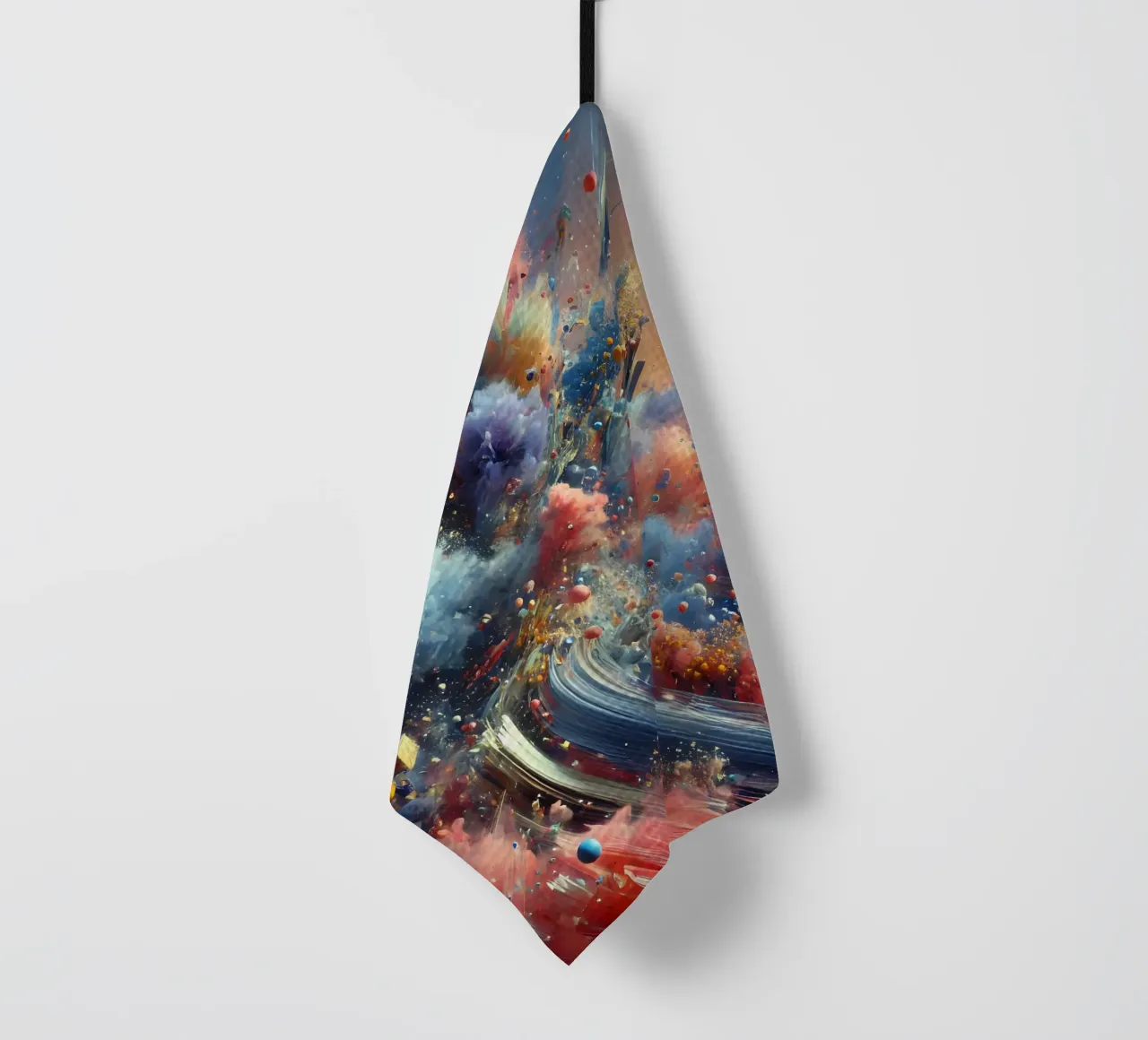 action splash abstract canovaccio da cucina da abstrakt