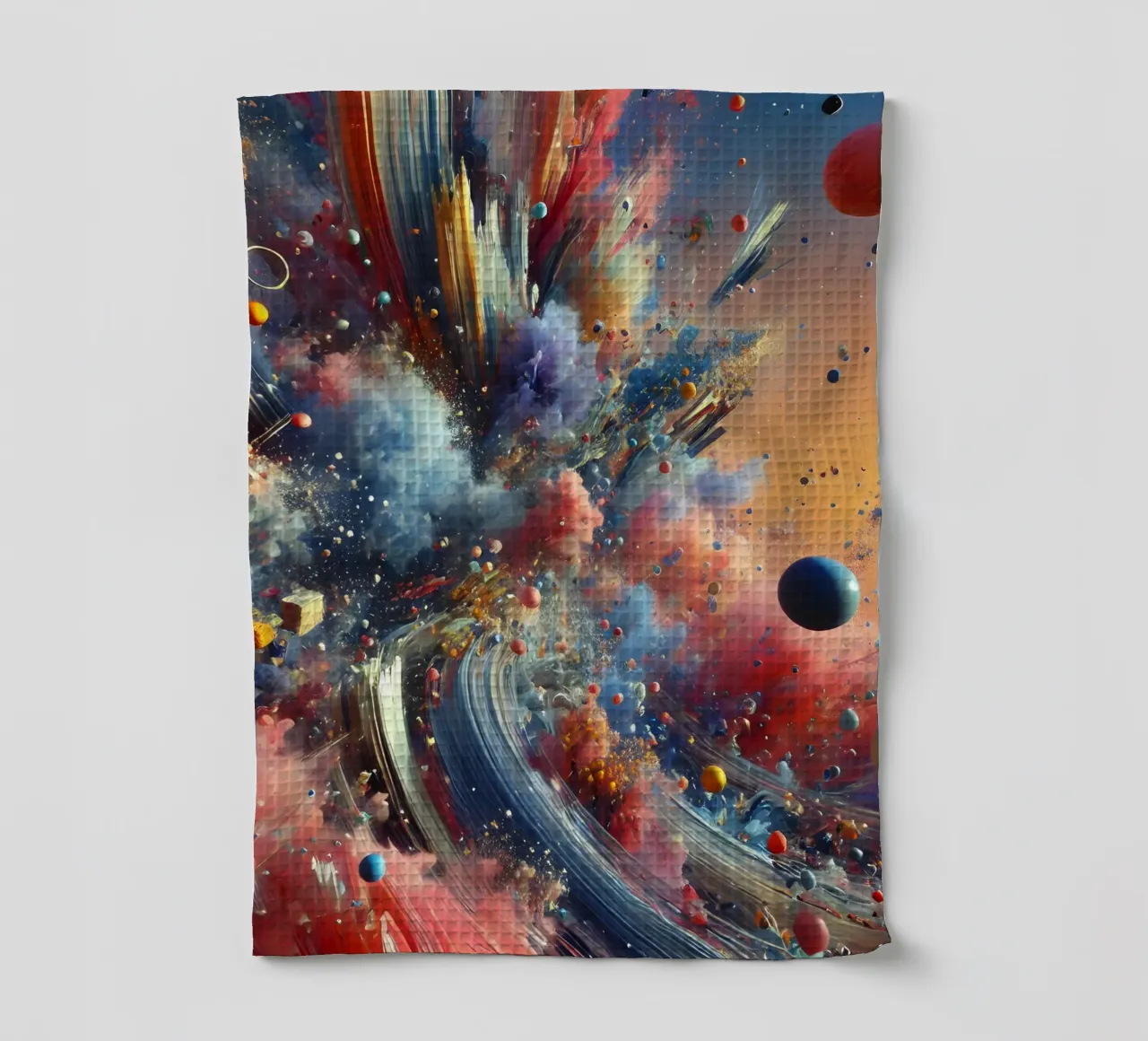 action splash abstract canovaccio da cucina da abstrakt