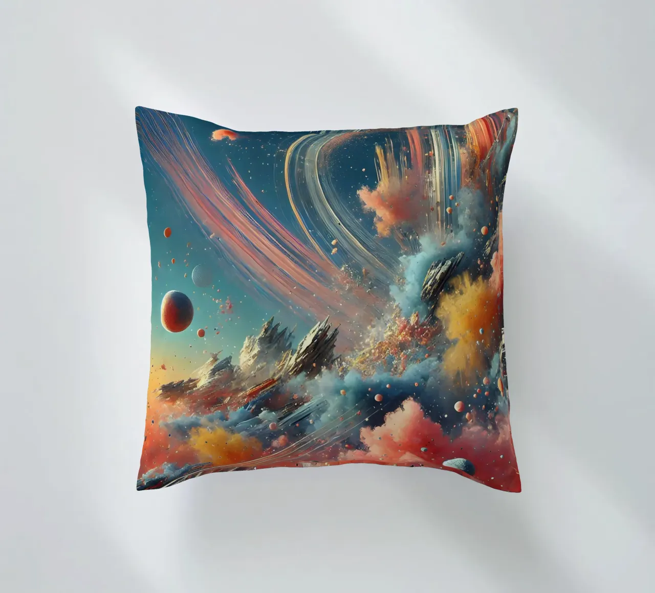 action splash abstract cuscino da abstrakt