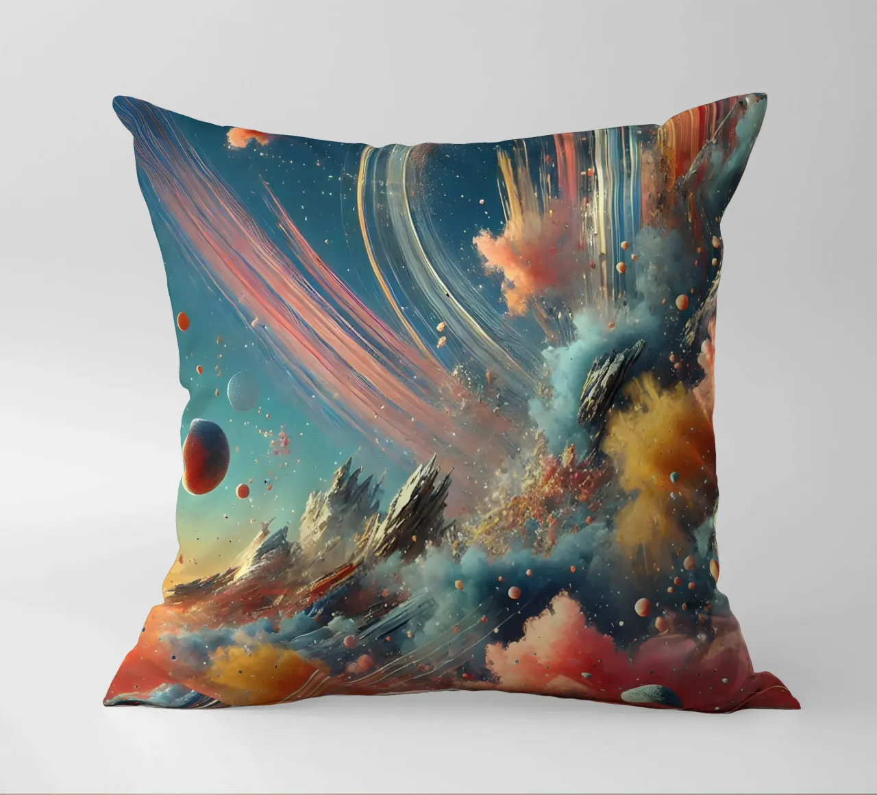 action splash abstract cuscino da abstrakt