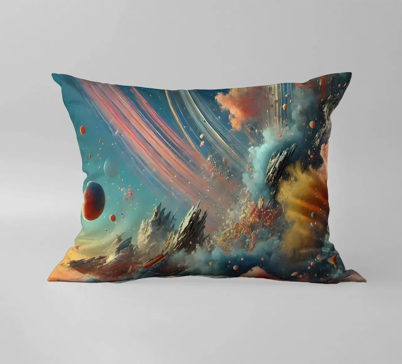 action splash abstract cuscino da abstrakt