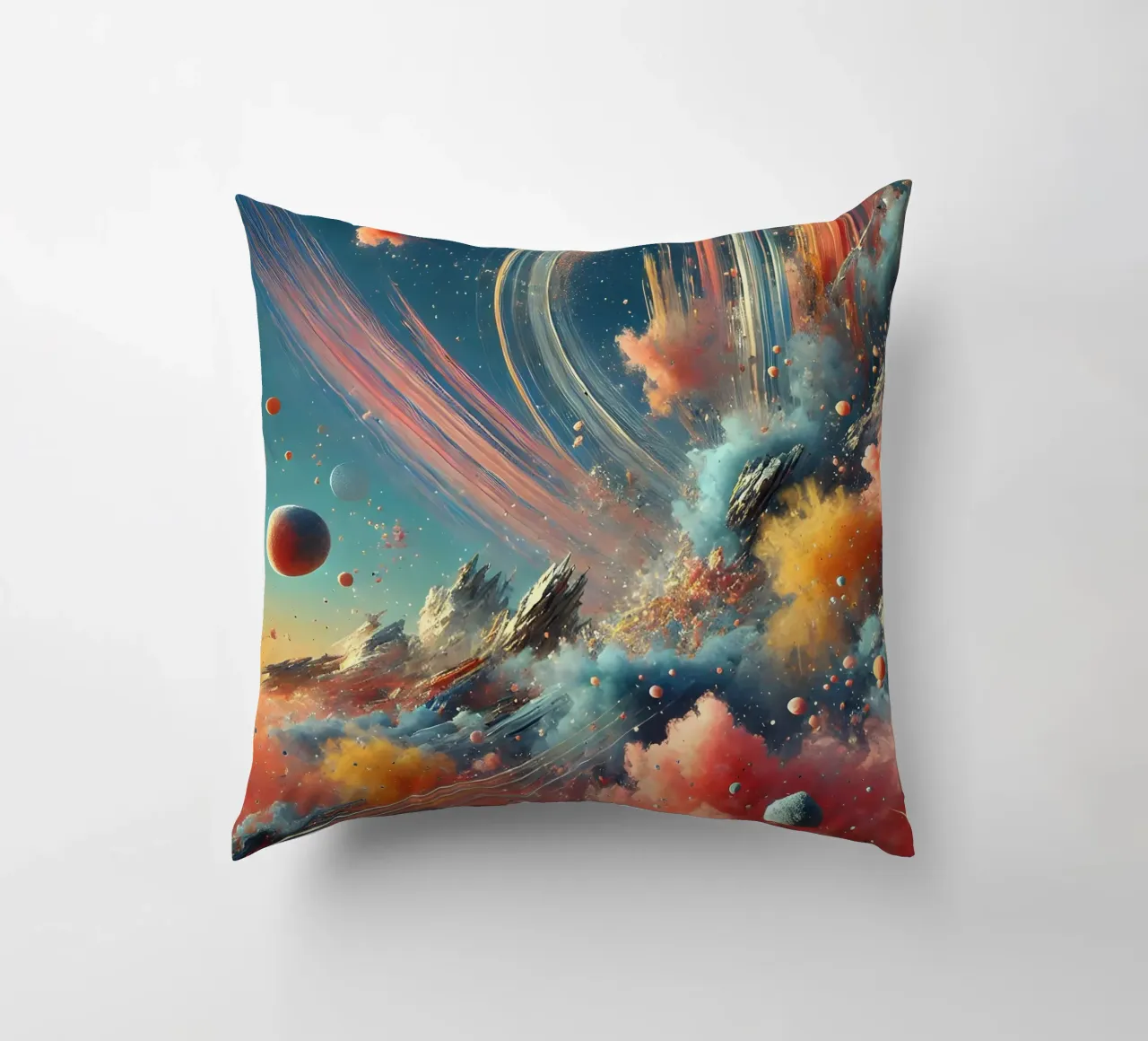 action splash abstract cuscino da abstrakt