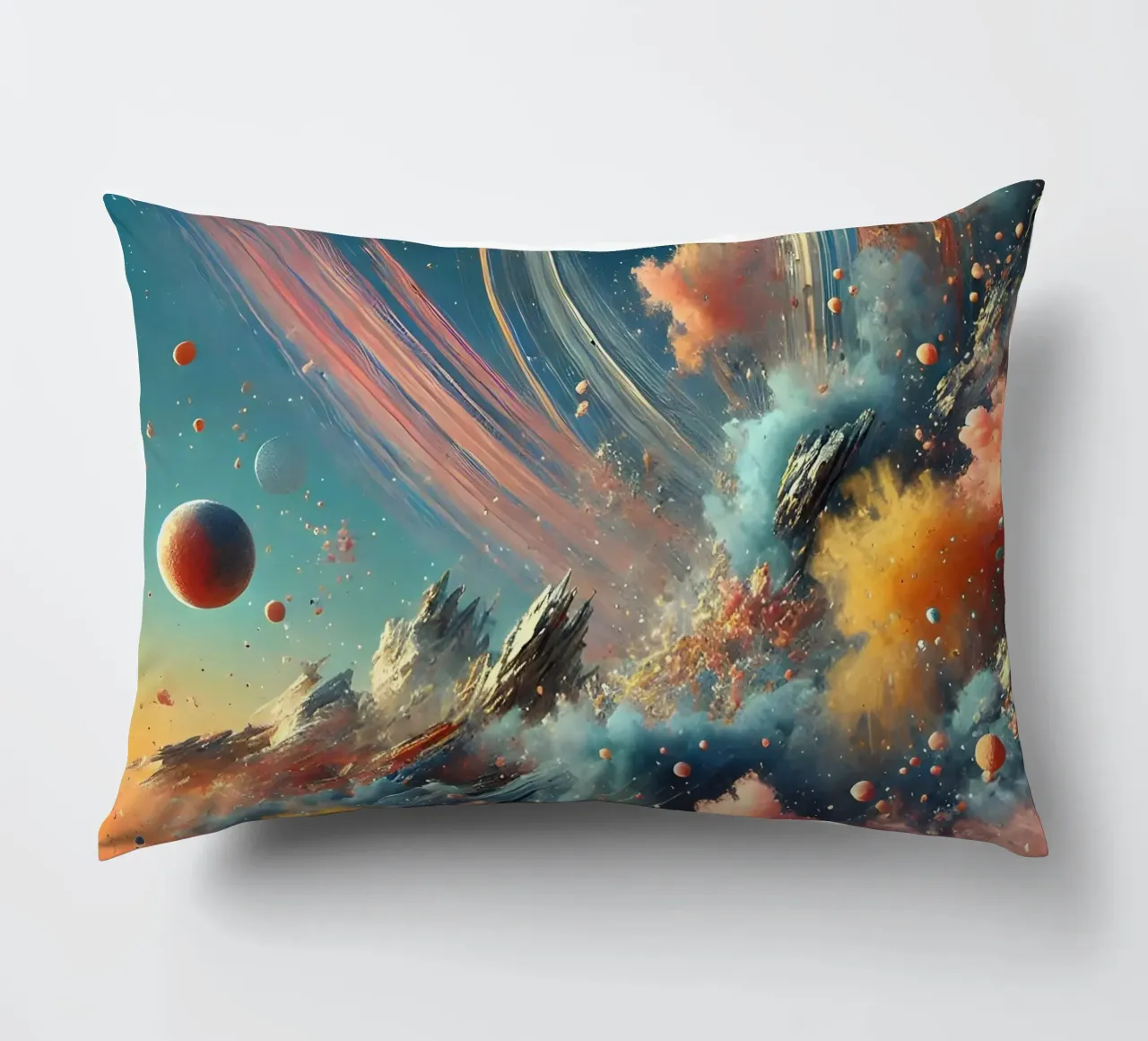 action splash abstract cuscino da abstrakt