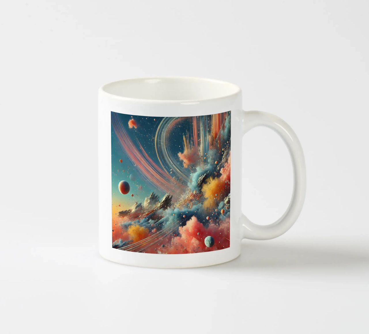 action splash abstract tazza in ceramica da abstrakt