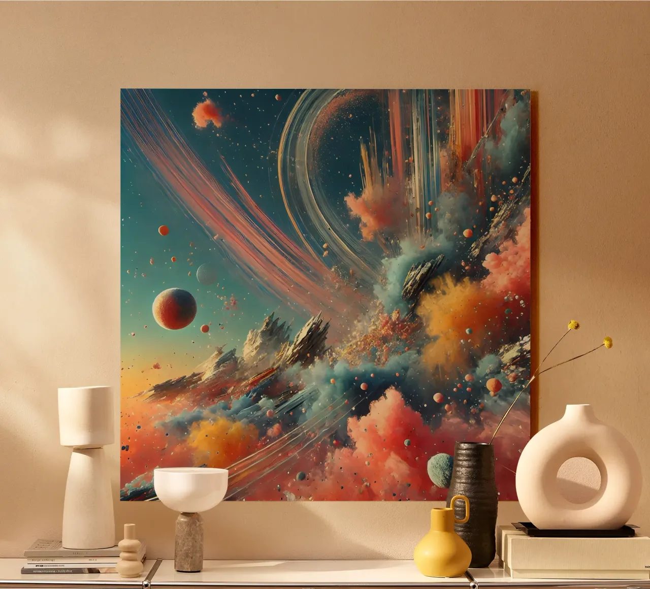 action splash abstract plexiglass da abstrakt