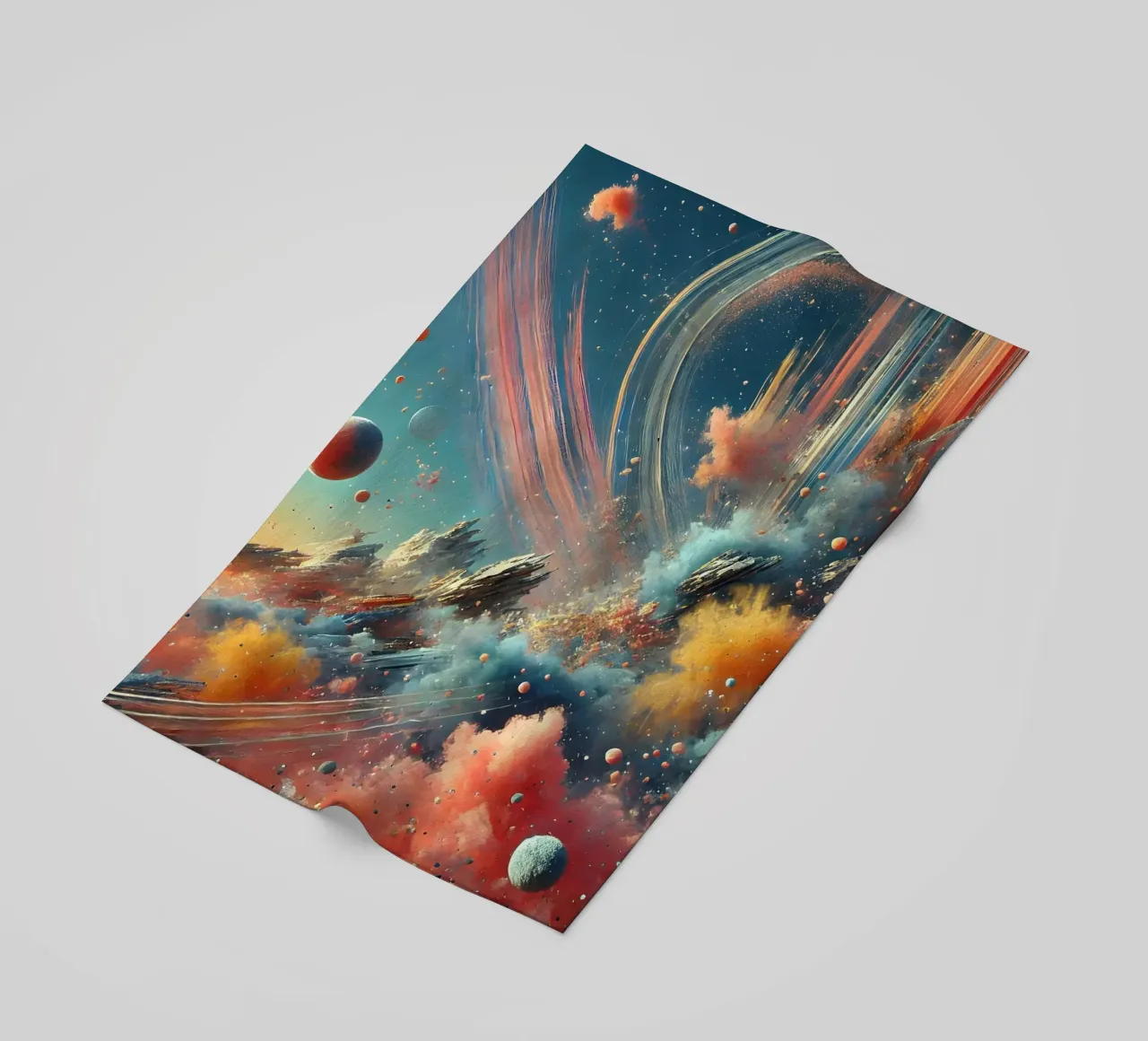 action splash abstract telo mare da abstrakt