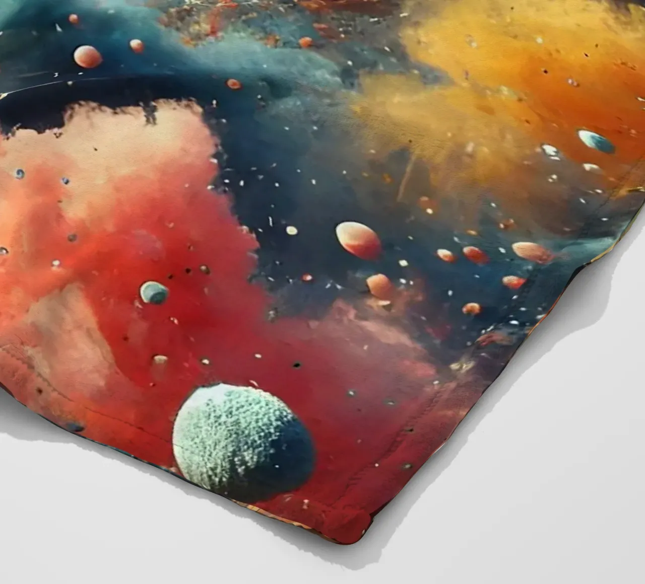 action splash abstract coperta in pile da abstrakt