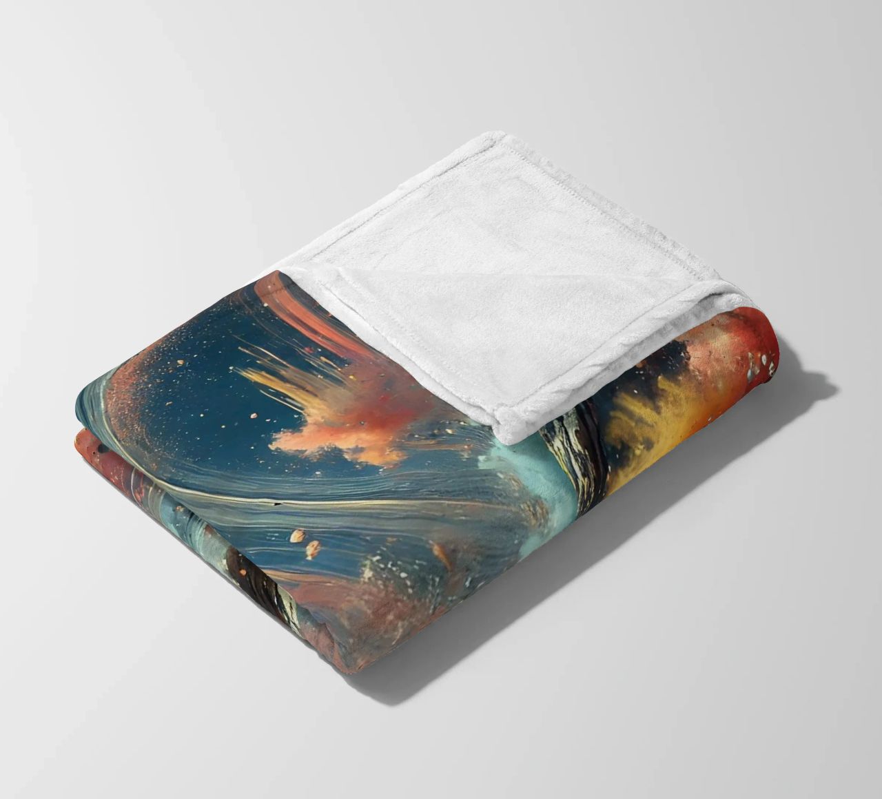 action splash abstract coperta in pile da abstrakt