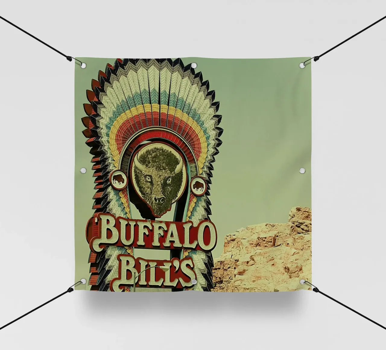 Buffalo Bills Square telo in pvc da Keri Bevan