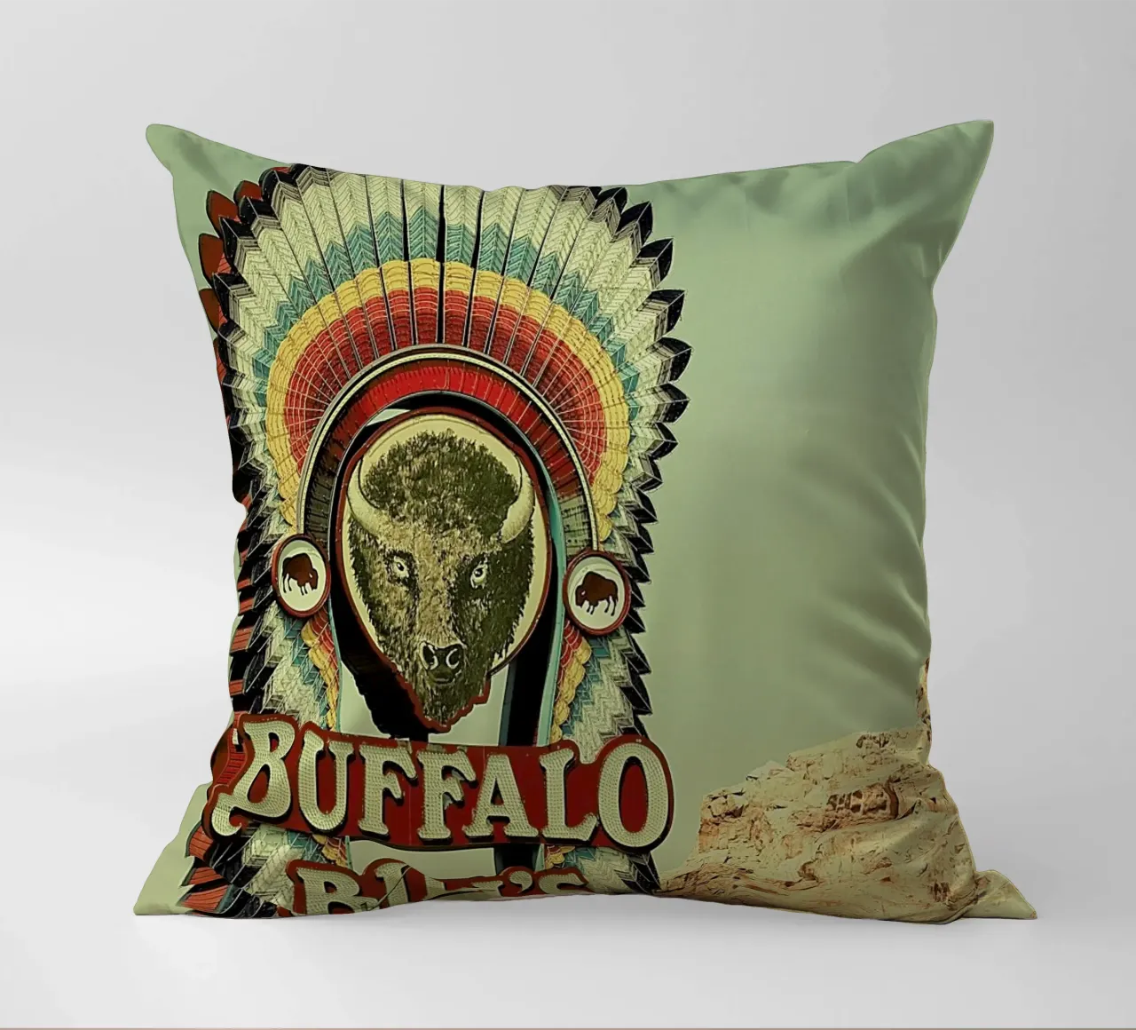 Buffalo Bills Square cuscino da Keri Bevan