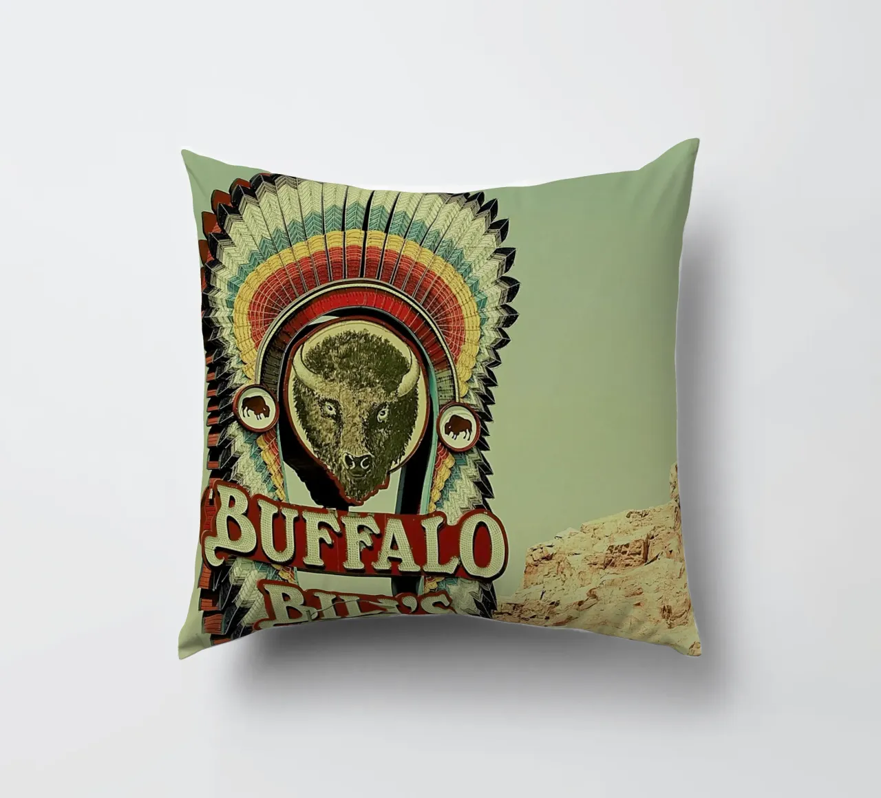Buffalo Bills Square cuscino da Keri Bevan