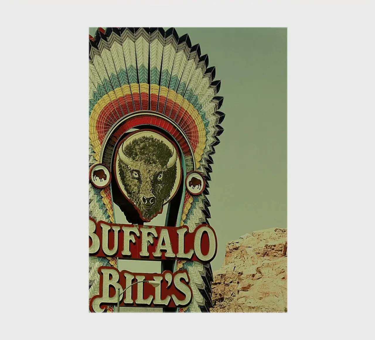 Buffalo Bills Square notebook by Keri Bevan