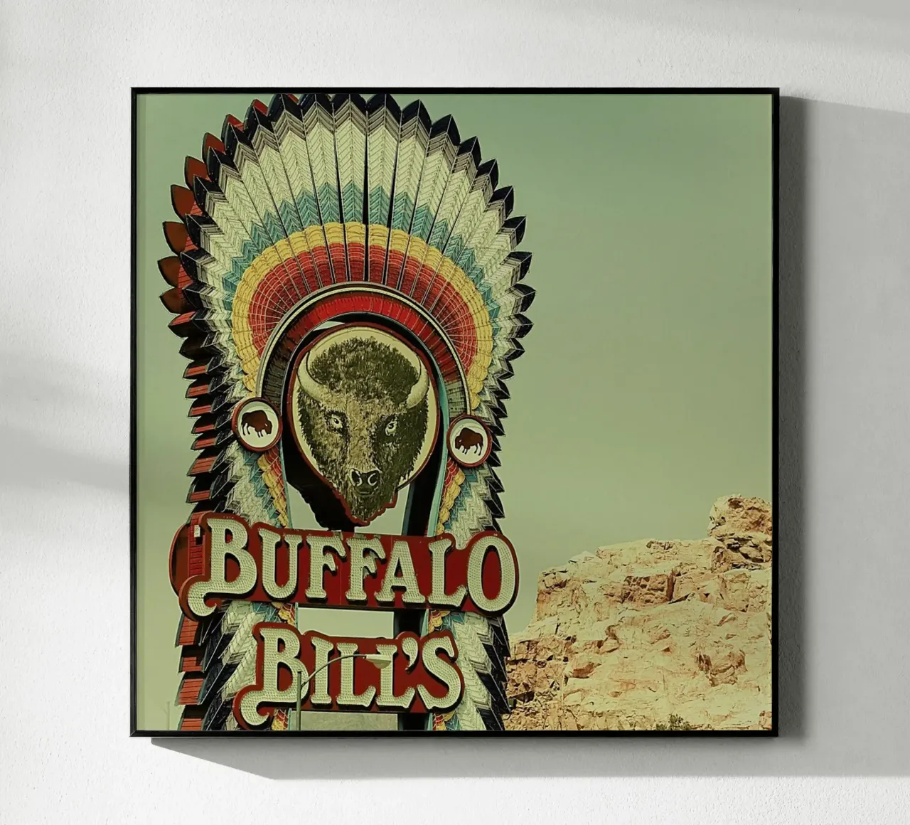 Buffalo Bills Square plexiglass da Keri Bevan