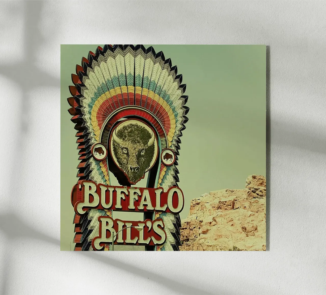 Buffalo Bills Square plexiglass da Keri Bevan