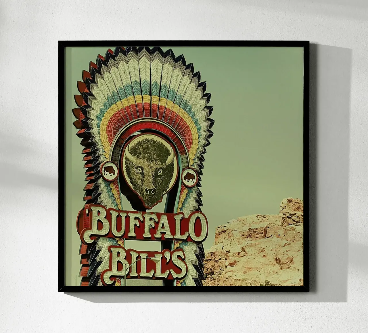 Buffalo Bills Square poster da Keri Bevan