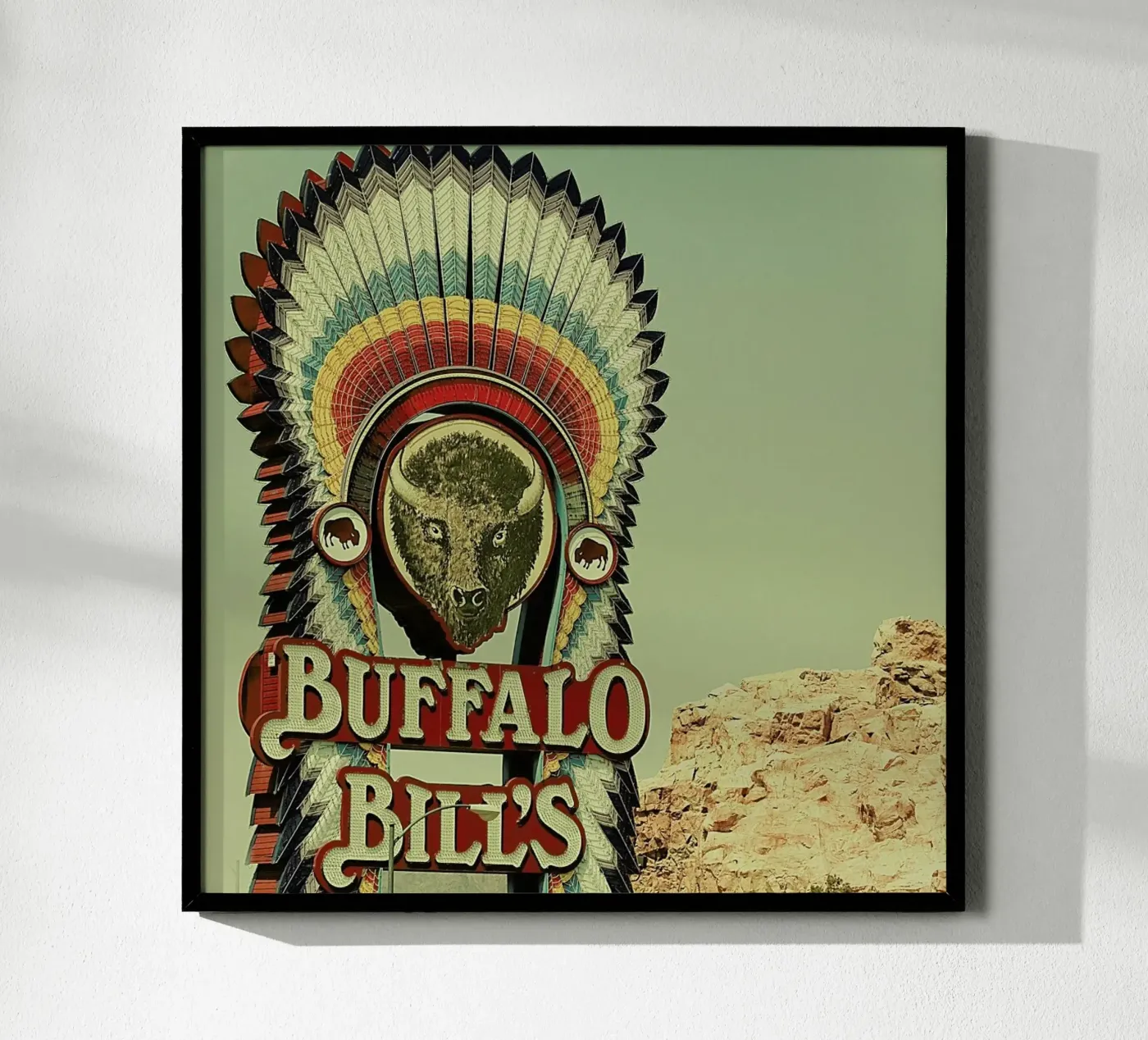 Buffalo Bills Square poster da Keri Bevan
