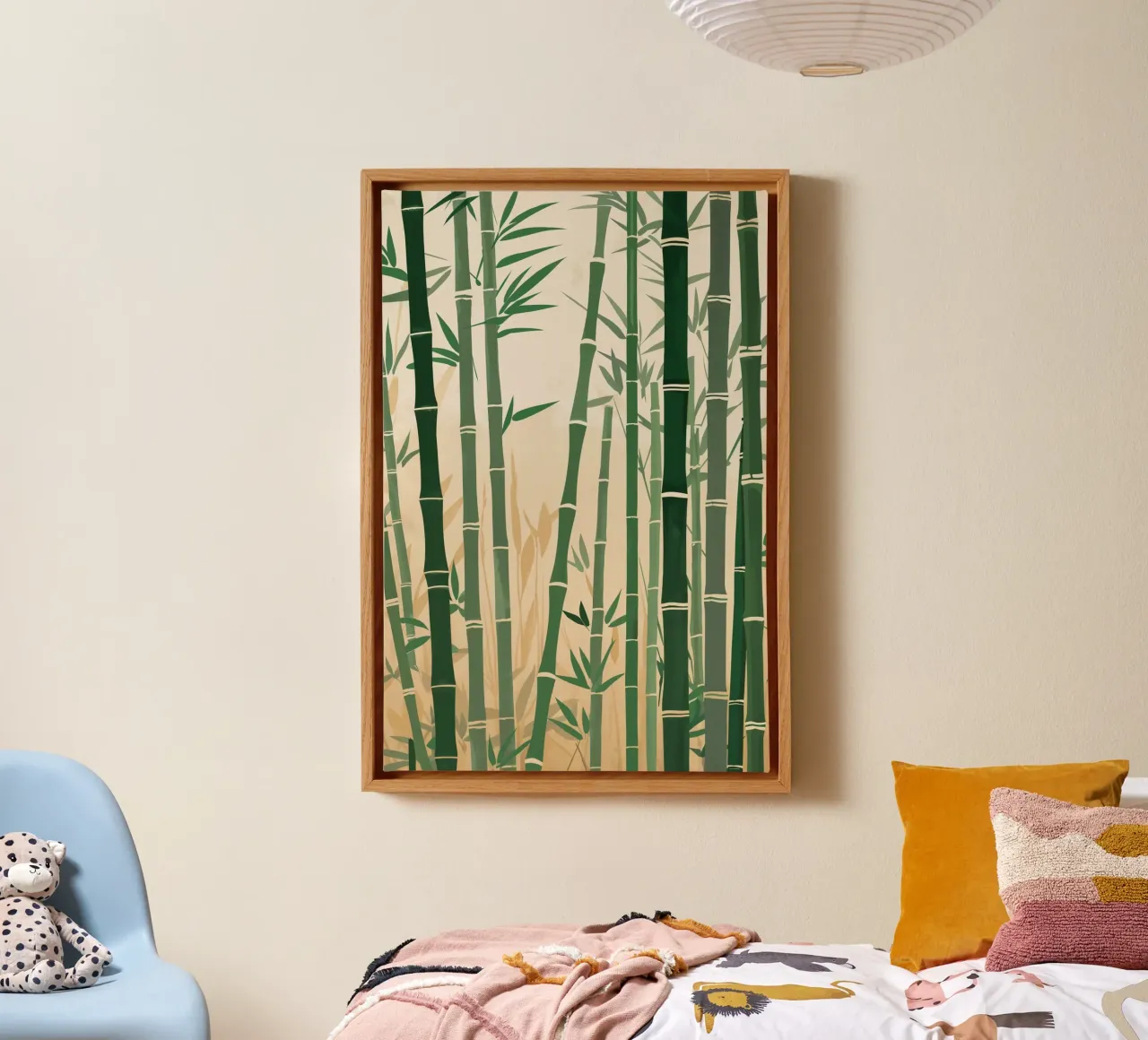 Bamboo Harmony in Nature tela con Cornice a cassetta da AlbertKlee