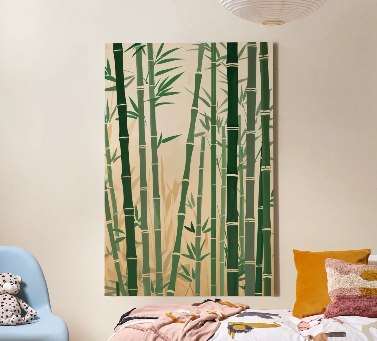 Bamboo Harmony in Nature tela con Cornice a cassetta da AlbertKlee